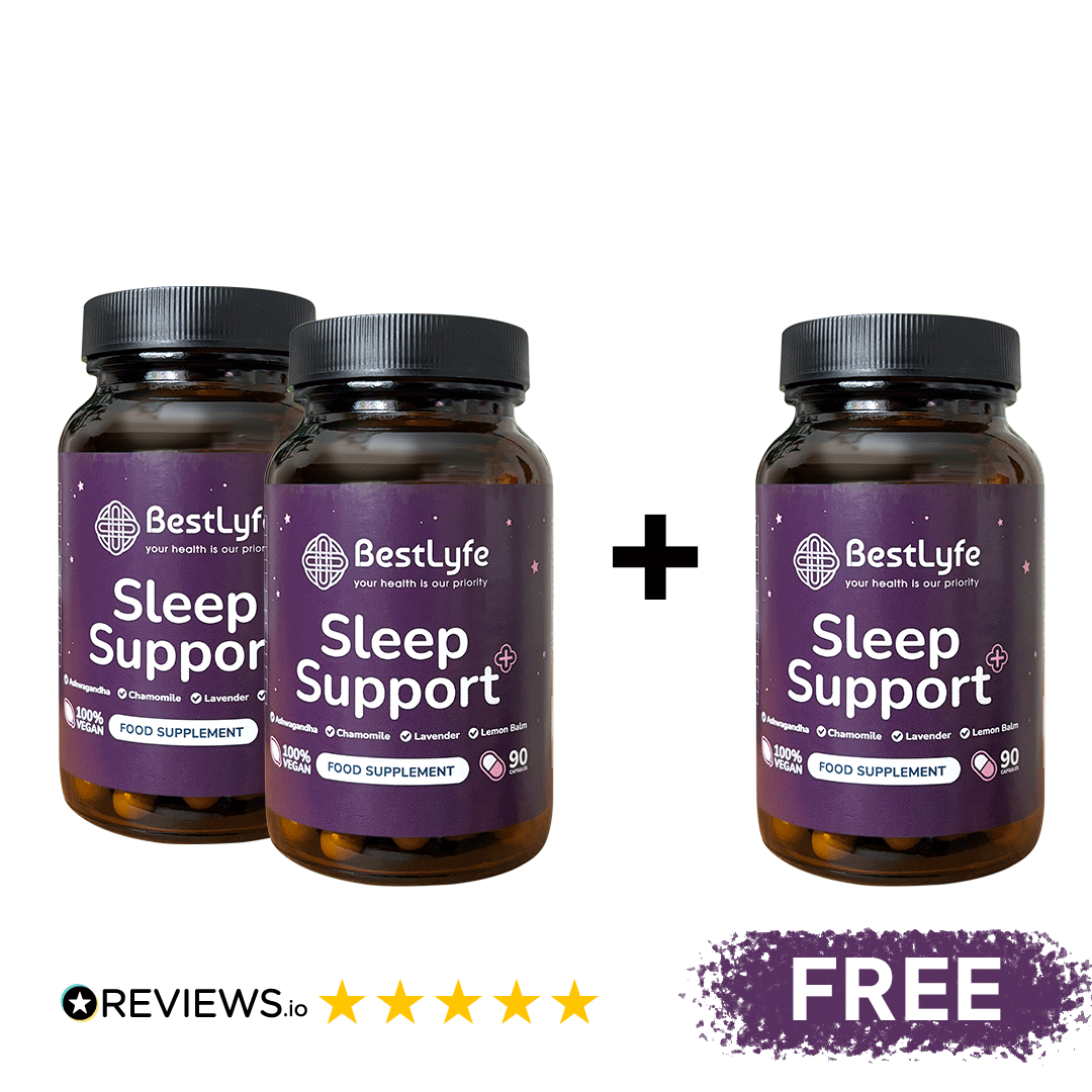 Sleep Support+ 90 Capsules - Buy 2 Get 1 FREE
