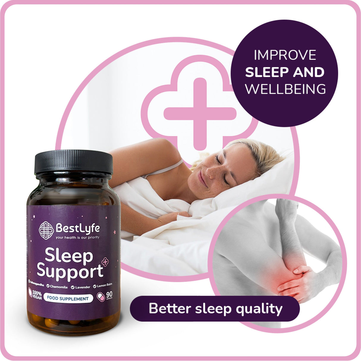 Sleep Support+ 90 Capsules