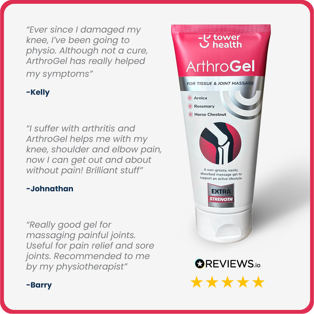 ArthroGel Soothing Muscle and Tissue Massage Gel - 6 Tubes - £12.48/each