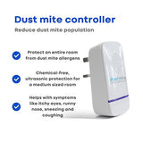 Reduce dust mite popularion, protect an entire room from dust mite allergens