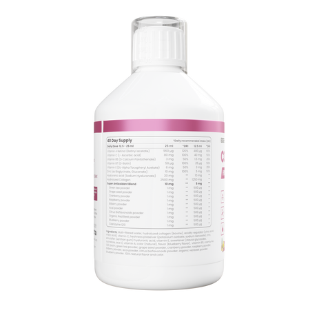 Collagen + Hyaluornic Acid Liquid Supplement - 500ml