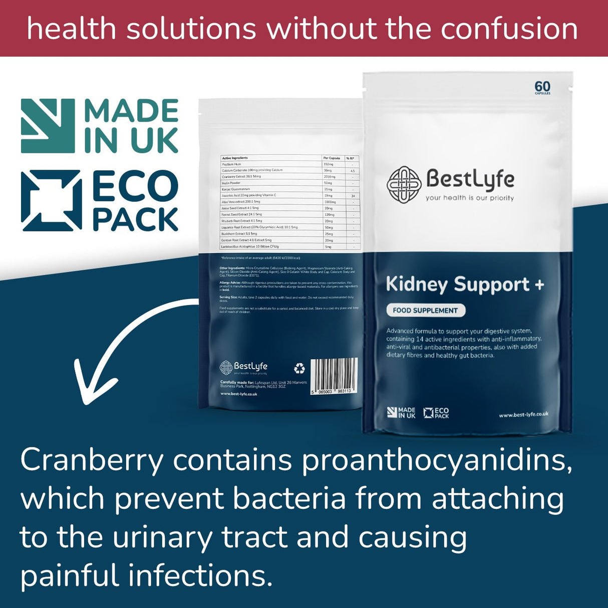 Subscription Bestlyfe Kidney Support+