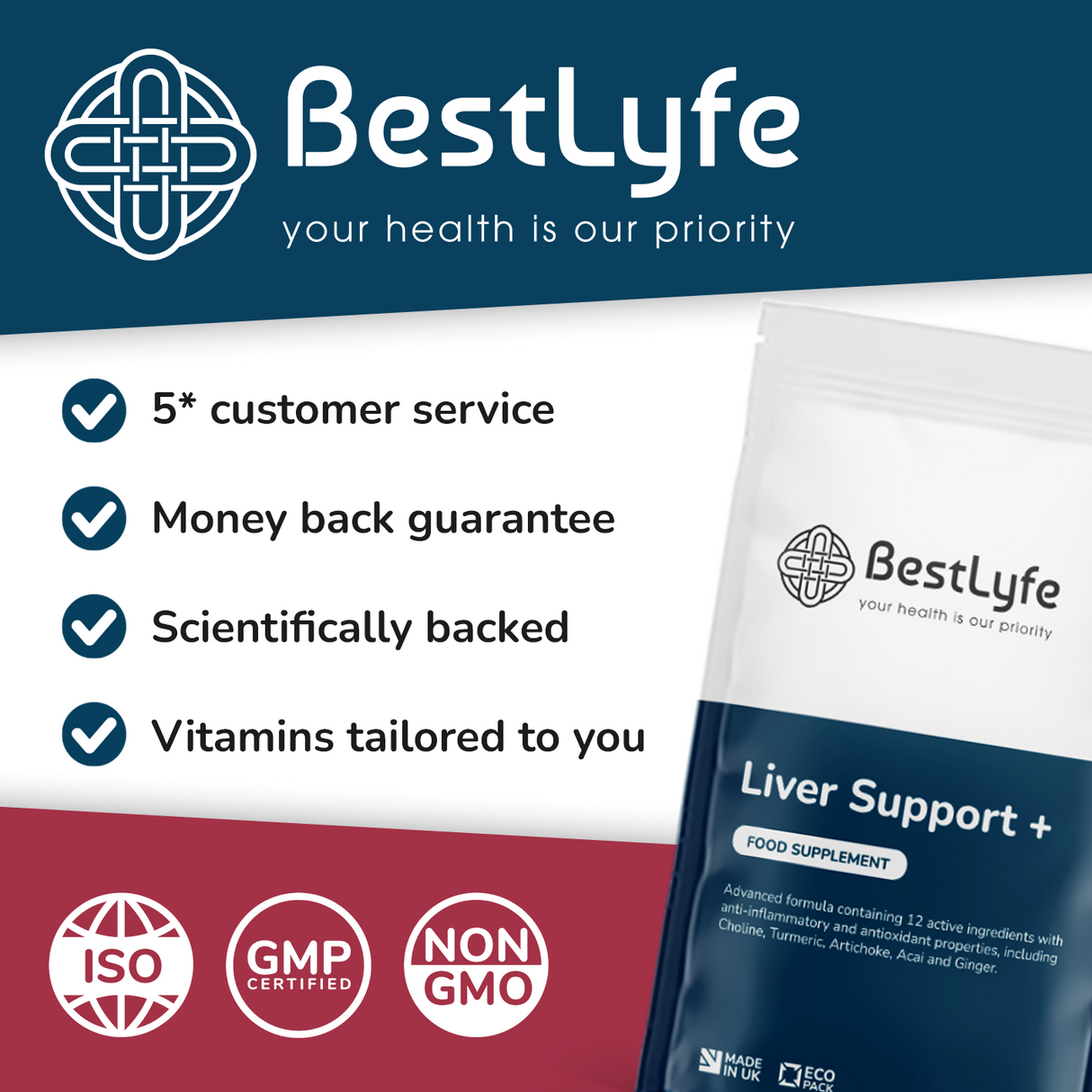 Liver Support+ Cleanse, Detox & Repair