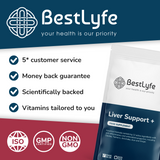 Liver Support+ Cleanse, Detox & Repair - Buy 3 Get 3 FREE