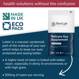 Reticare Eye Supplement - 1 Single - £17.95