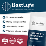 Reticare Eye Supplement - 1 Single - £17.95