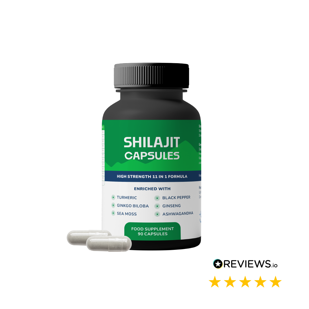 Pure Himalayan Shilajit - 90 Capsules - £18.99
