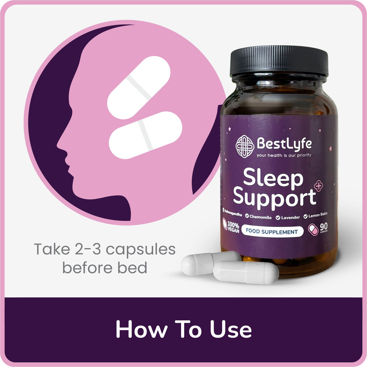 Sleep Support+ 90 Capsules